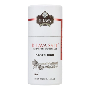 K-Lava 9회 자죽염 고체 70 g