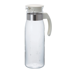 하리오(Hario) 내열유리 물병 1.4L - 화이트