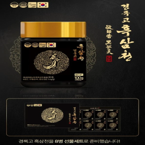 국내산(한국산) 6년근 흑삼으로 만든 경록고 흑삼천 8병 세트 - 쌩스기빙 특별세일